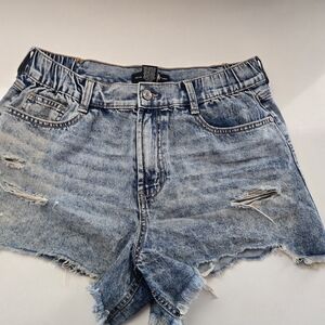Rewash Blue Jean Shorts Distressed- Size 11